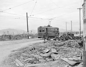 Hiroshima after the bombing