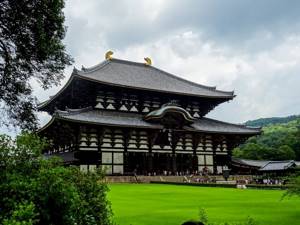 Todai Ji Temple in Nara on Honshu