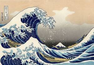 Кацусика Хокусаи Большая волна в Канагаве