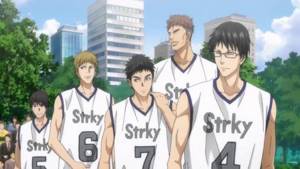 Stills from the anime Kuroko&#39;s Basketball season 4