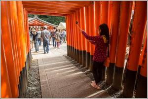 Shinto torii gate