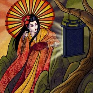 Japanese sun goddess