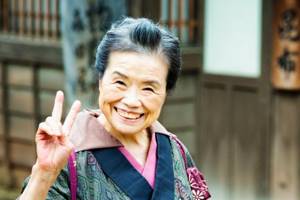 японская пенсионерка